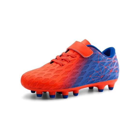 🆕Kids Orange and Blue Soccer Cleats new - Picture 4 of 9
